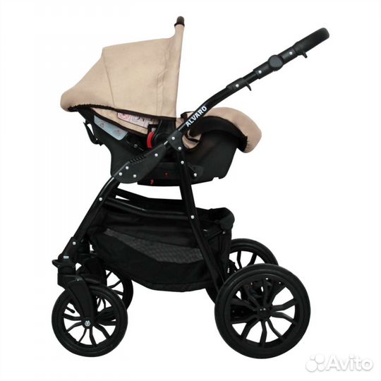 Коляска 3 в 1 Alvaro