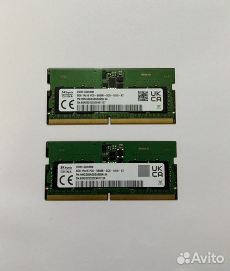 Оперативная память DDR5 8GB 5600B SK hynix