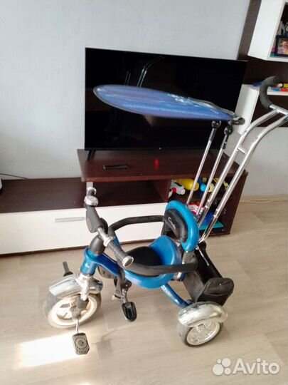 Велосипед с ручкой