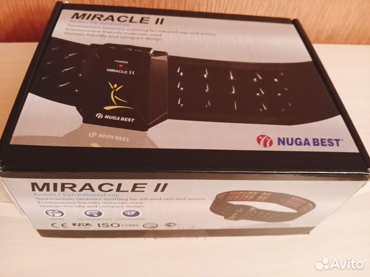 Пояс для похудения Miracle Нуга Бест, пр-во Корея