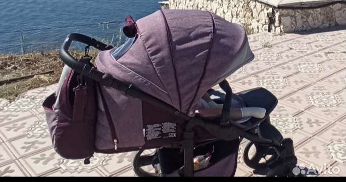 Коляска camarelo elf black