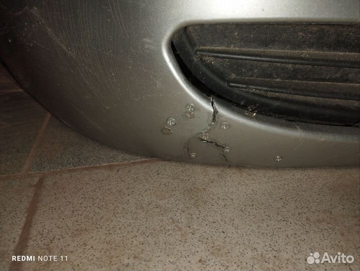 Бампер передний приора