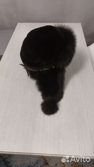 Шапка зимняя меховая женская ушанка