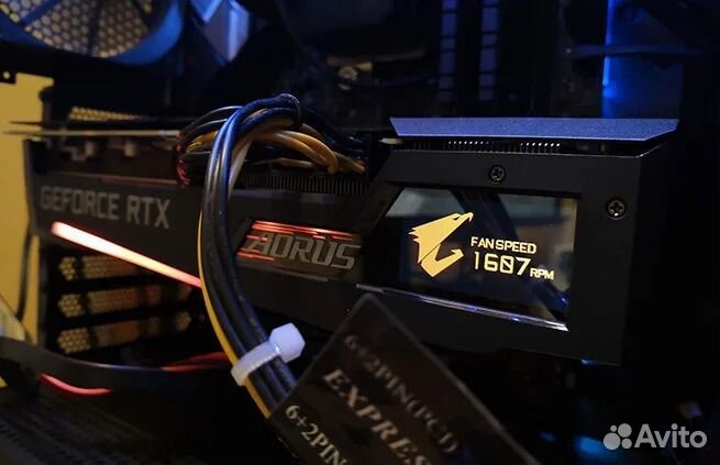 Видеокарта Aurus RTX 3070 8gb