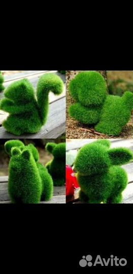 Сувенир лошадка из искусственной травы