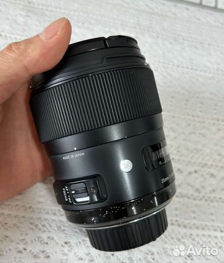 Объектив nikon 35 mm 1.4