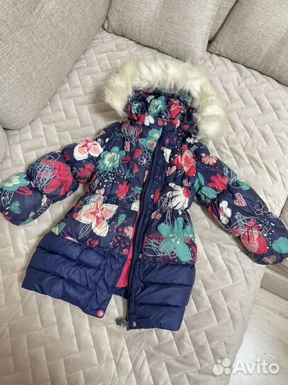 Зимний костюм для девочки 104