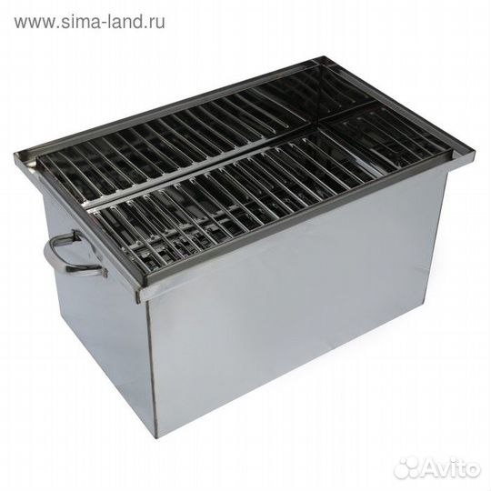 Коптильня с гидрозатвором, 44 л, 503030 см