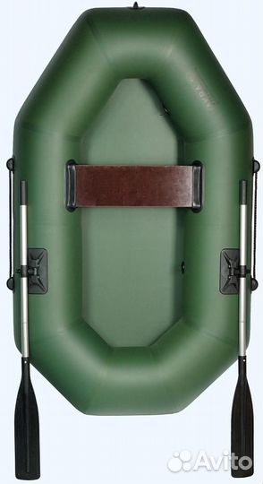 Лодка пвх аква-оптима 220; зеленая