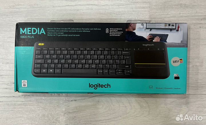 Клавиатура Logitech Меdia Германия новая оригинал