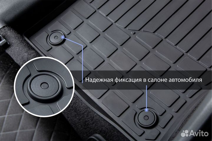 Коврики салона Renault Arkana 2019-н.в