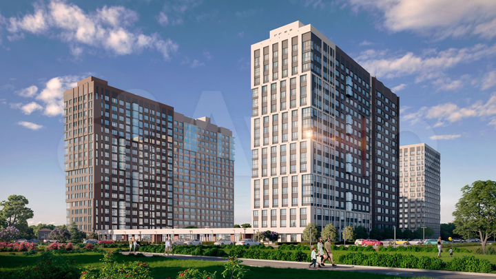 1-к. квартира, 23,4 м², 5/18 эт.