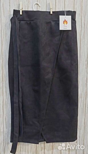 Юбка женская с разрезом новая миди карандаш