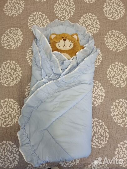 Конверт зимний на выписку