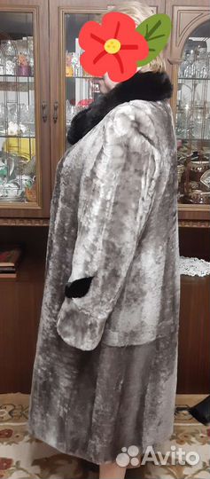 Шуба мутоновая