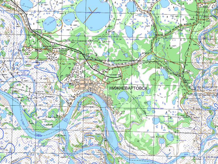 Offline Карта на смартфон. Границы охотугодий