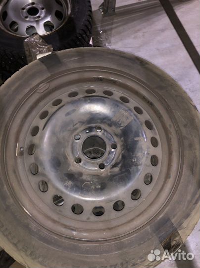 Виатти 205/55/16 на дисках Форд фокус штамповка