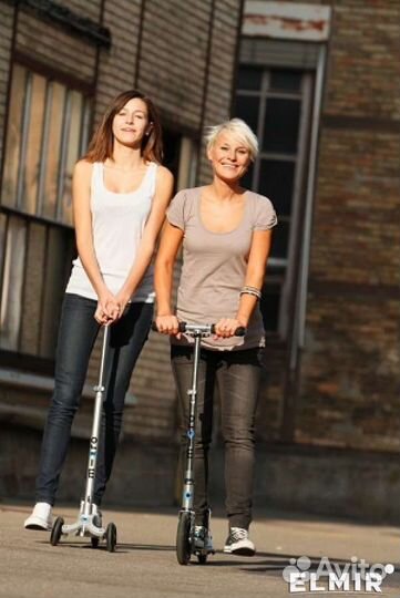 Самокат трехколесный взрослый Micro Kickboard