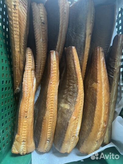 Палтус холодного копчения