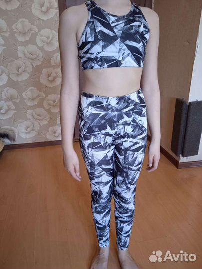 Лосины и топик для девочки 140рост