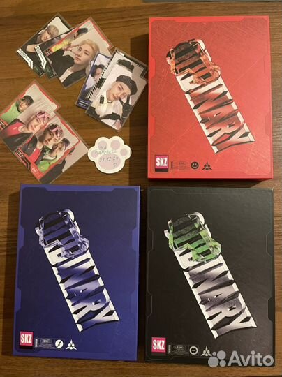 Aльбомы Хенликсы Stray Kids