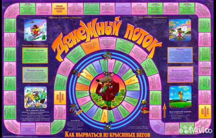 Денежный поток 101 и 202 Крысиные бега Cash Flow