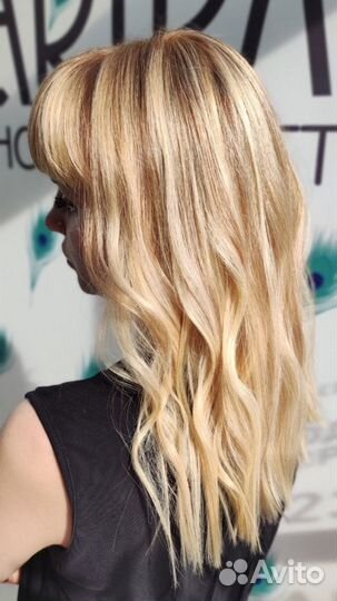 Стрижки окрашивание