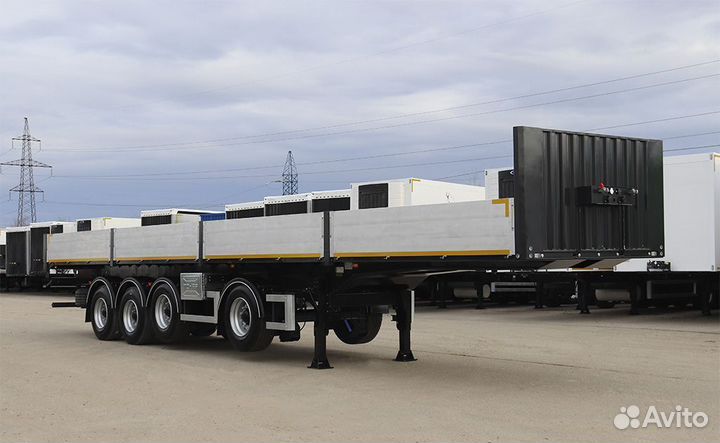 Полуприцеп шторно-бортовой Тонар 9888, 2023
