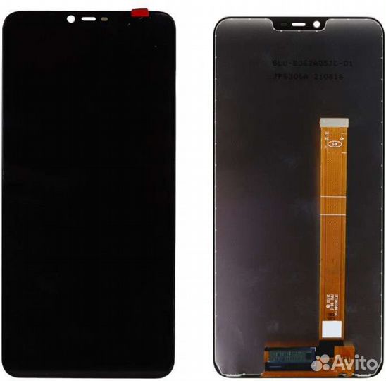 Дисплей для oppo A3s/A5 Черный - Оптима