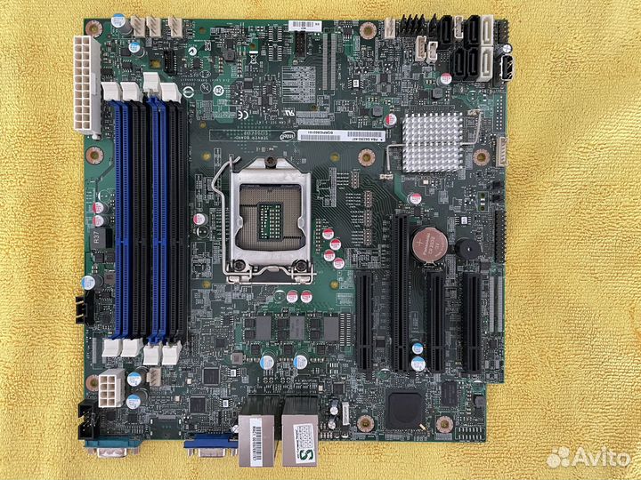 Материнская плата сокет 1150 (Intel S1200V3RP)