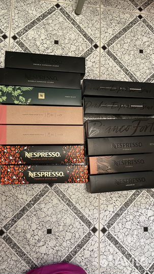 Капсулы nespresso vertuo