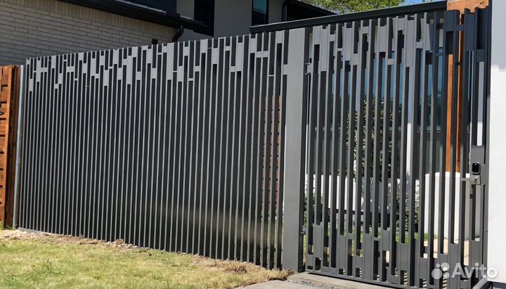 Красивый забор + Установка + Доставка