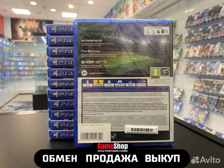 EA Sports FC 24 / FIFA 24 PS4 / PS5 Диск