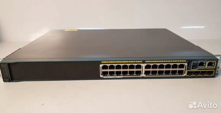 Коммутатор Cisco WS-C2960S-24PS-L - 2шт