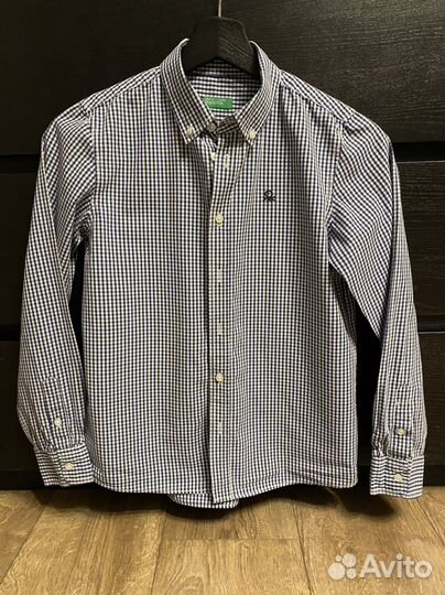 Рубашка для мальчика benetton 152