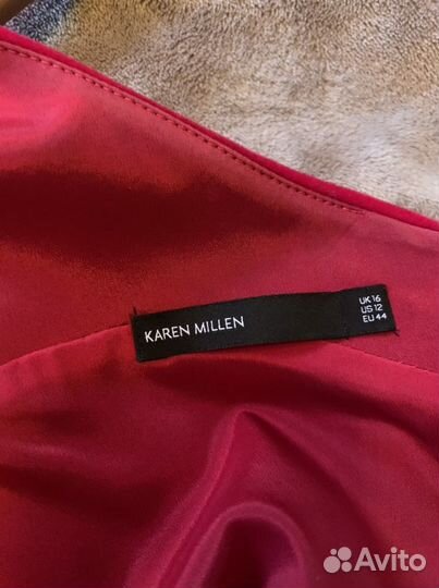 Платье бархатное Karen millen