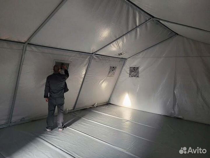 Палатки армейские Памир на 30 человек