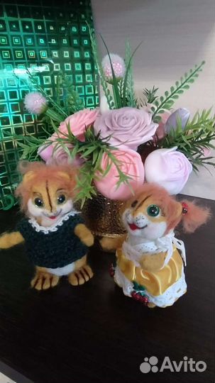 Комплект игрушек ручной работы