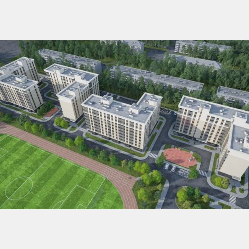 1-к. квартира, 33,2 м², 9/9 эт.