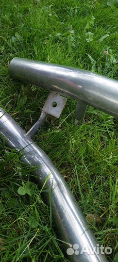 Защита бампера (кенгурятник) на Опель антара