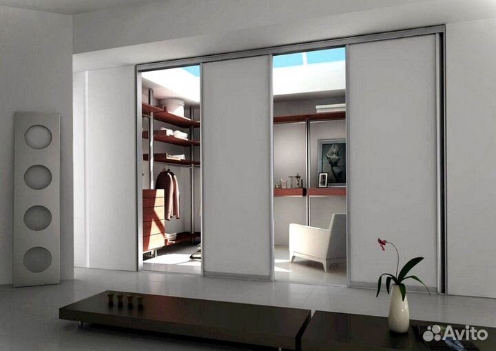 Стеклянная перегородка