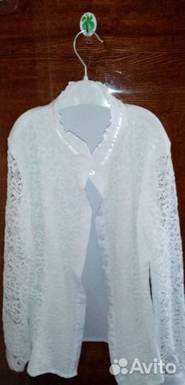Блузка белая