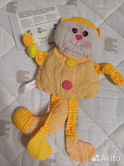 Грелка с вишневыми косточками детская