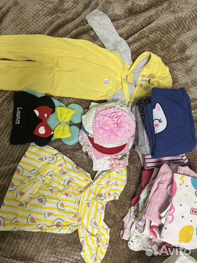 Вещи пакетом на девочку