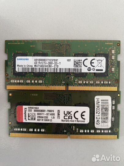 SSD, ddr4, оперативка