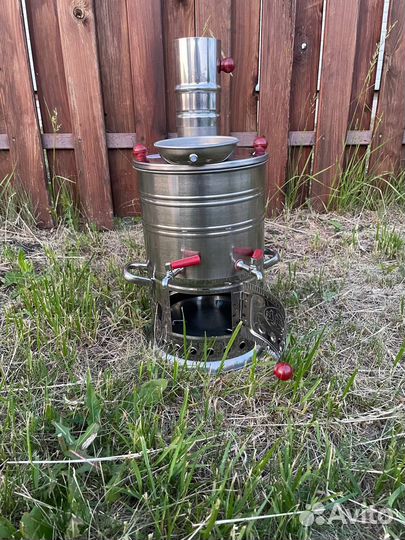 Турецкий самовар на дровах 3,5 литра