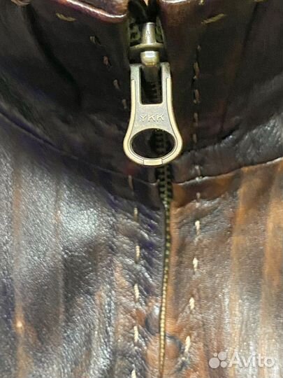 Кожаная куртка пилот Levinson, 54-56р