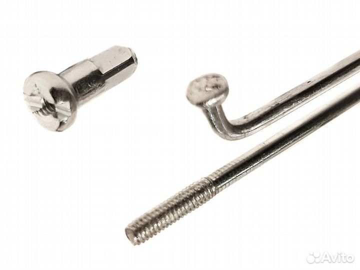 Спицы для велосипеда 180 серебристые