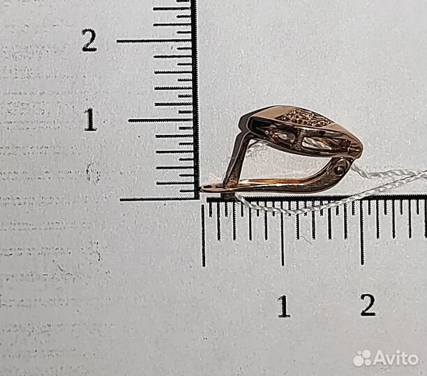 Золотые серьги