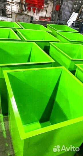 Мусорный контейнер 0.75 м3. Арт 3787